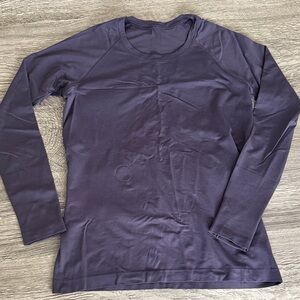 lululemon athletica Deep Plumb Swiftly  tech Long Sleeve Tee